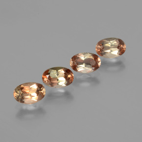  карата, натуральный Многоцветный Андалузит, Огранка Овал, Чистота VS