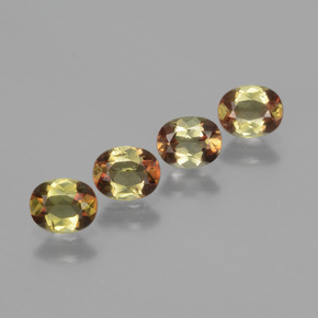  карата, натуральный Многоцветный Андалузит, Огранка Овал, Чистота VS