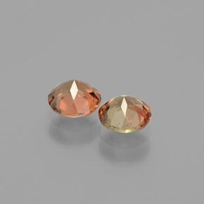  карата, натуральный Многоцветный Андалузит, Огранка Круг, Чистота VS