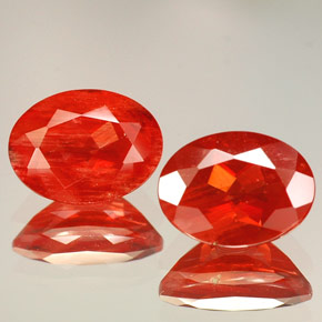  карата, натуральный Красный Андезин-Лабрадорит, Огранка Овал, Чистота VVS