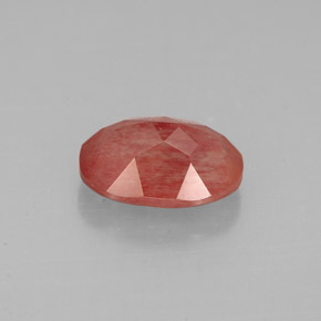 1.31 карата, натуральный Медово-красный Андезин-Лабрадорит, Огранка Овал, Чистота VS