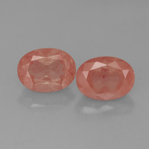  карата, натуральный Медово-красный Андезин-Лабрадорит, Огранка Овал, Полупрозрачный