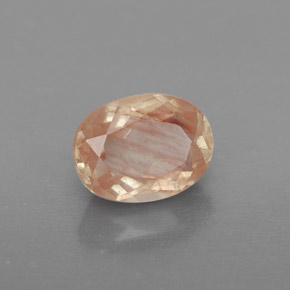 1.49 карата, натуральный Медово-красный Андезин-Лабрадорит, Прозрачный, Полупрозрачный