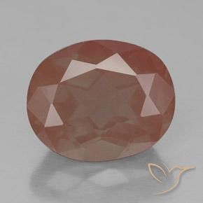 3.55ct Натуральный Теплый апельсин Андезин-Лабрадорит, Овал, Прозрачный