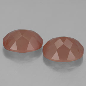  карата, натуральный Медово-оранжевый Андезин-Лабрадорит, Огранка Овал, Прозрачный