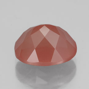 4.03 карата, натуральный Медово-красный Андезин-Лабрадорит, Прозрачный, Полупрозрачный