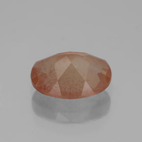 2.23 карата, натуральный Медово-оранжевый Андезин-Лабрадорит, Прозрачный, Полупрозрачный