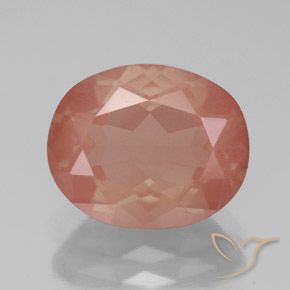 3.59ct Натуральный Средний красный Андезин-Лабрадорит, Овал, Полупрозрачный