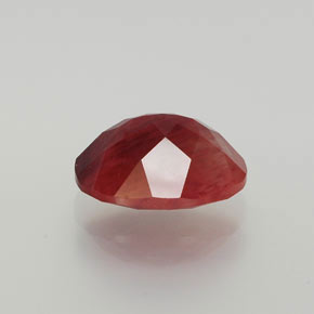 2.40 карата, натуральный Медово-красный Андезин-Лабрадорит, Огранка Овал, Полупрозрачный
