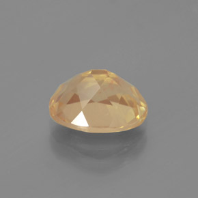 2.70 карата, натуральный Шампань Андезин-Лабрадорит, Огранка Овал, Прозрачный