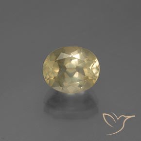 2.72ct Натуральный Светлое золото Андезин-Лабрадорит, Овал, Прозрачный