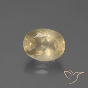 3.44ct Натуральный Кремовый Андезин-Лабрадорит, Овал, Прозрачный