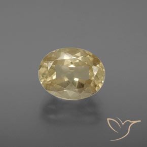 3.28ct Натуральный Кремовый Андезин-Лабрадорит, Овал, Прозрачный