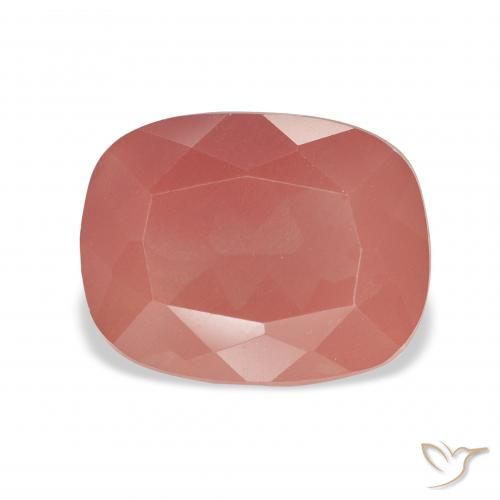 4.60ct Натуральный Средний красный Андезин-Лабрадорит, Подушка, Прозрачный