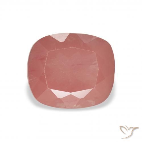 2.37ct Натуральный Средний розовый Андезин-Лабрадорит, Подушка, Прозрачный