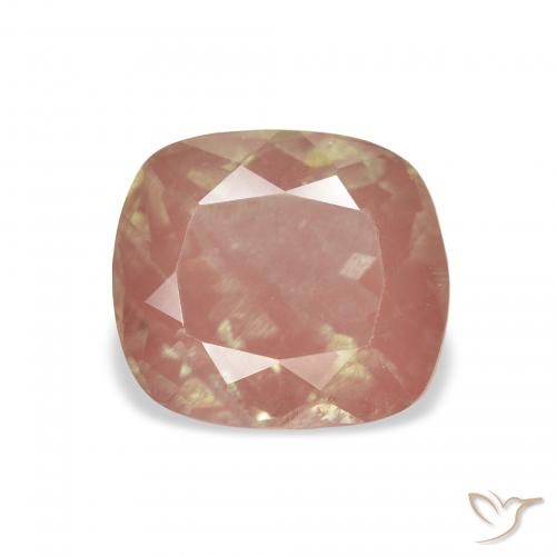 2.71ct Оранжево-Красный Андезин-Лабрадорит, Подушка, Прозрачный