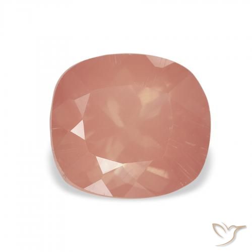 2.32ct Натуральный Средний розовый Андезин-Лабрадорит, Подушка, Прозрачный