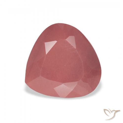 3.32ct Натуральный Оранжево-розовый Андезин-Лабрадорит, Форма груши, Полупрозрачный