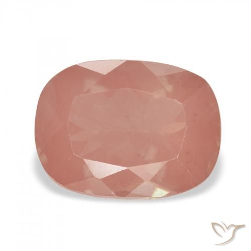 2.40ct Красновато-оранжевый Андезин-Лабрадорит, Подушка, Прозрачный