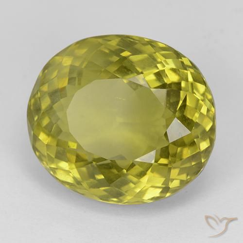 11.38ct Натуральный Кукурузно-желтый Апатиты, Овал, Чистота VS
