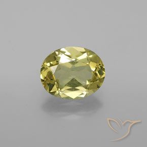 1.73ct Натуральный Средний желтый Апатиты, Овал, Чистота VS