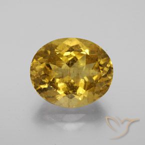 7.36ct Натуральный Коричневато-золотой Апатиты, Овал, VS-SI