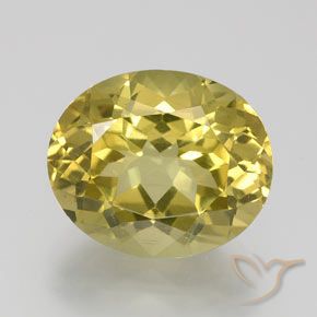 6.53ct Натуральный Коричневато-желтый Апатиты, Овал, Чистота VS