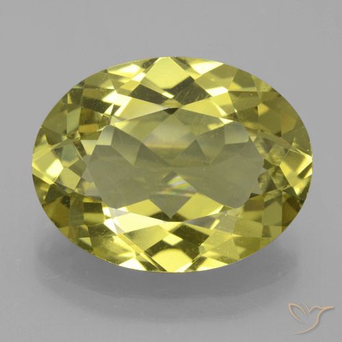 9.60ct Натуральный Землисто-желтый Апатиты, Овал, Чистота VS