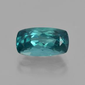 Натуральный зелёный апатит 2,88 карата подушка крой, чистота VS
