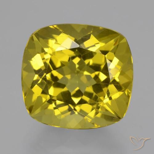 13.71ct Натуральный Желтоватое золото Апатиты, Подушка, Чистота VS