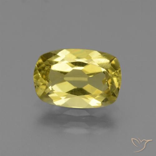 2.01ct Натуральный Средний желтый Апатиты, Подушка, Чистота VS