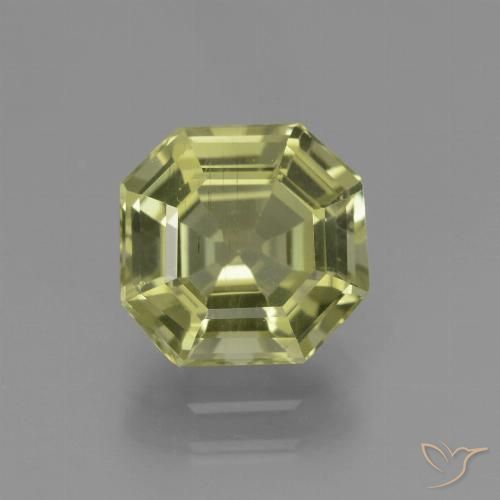 2.83ct Натуральный Светло-зеленый Апатиты, Изумрудная огранка, Чистота VS