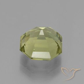 3.86 карата, натуральный Желтовато-зеленый Апатиты, Октагон / Изумрудная Огранка, Чистота VS