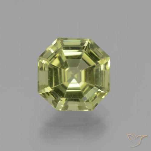 3.59ct Натуральный Светло-зеленый Апатиты, Изумрудная огранка, VVS-VS