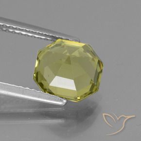 2.81 карата, натуральный Средний желтый Апатиты, Октагон / Изумрудная Огранка, Чистота VS