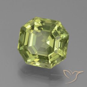 4.78 карата, натуральный Medium Light Green Апатиты, Октагон / Изумрудная Огранка, Чистота VS
