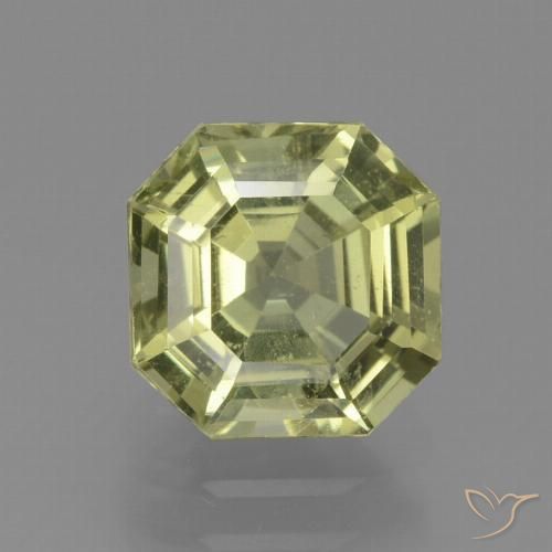 2.23ct Натуральный Средний желтый Апатиты, Изумрудная огранка, Чистота VS