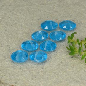 2.68 карата, натуральный Синий / Голубой Апатиты, Огранка Овал, Чистота VS