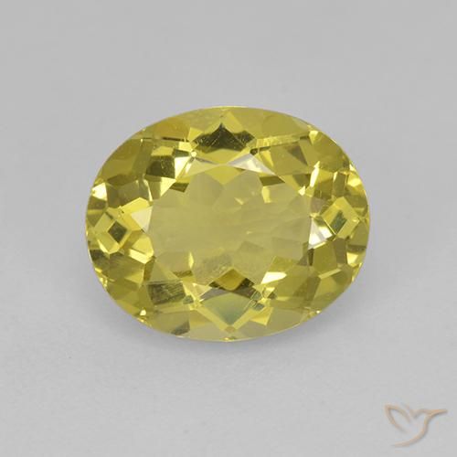 2.37ct Натуральный Палевый Апатиты, Овал, Чистота VS