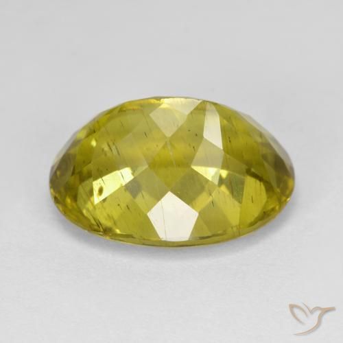11.46 карата, натуральный Medium Golden Brown Апатиты, Овал, Чистота VS