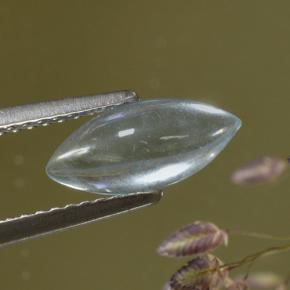 1.06 карата, натуральный Светло-синий Аквамарин, Маркиза, Прозрачный