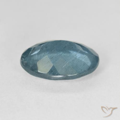 5.00 карата, натуральный Light Bluish Turquoise Аквамарин, Овал, VS-SI