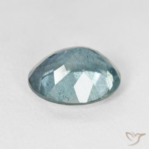 2.51 карата, натуральный Light Bluish Turquoise Аквамарин, Овал, VS-SI