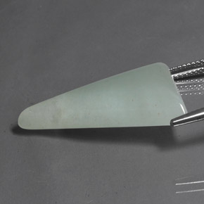 20.84 карата, натуральный Ярко-зеленый Авантюрин, Триллион, Полупрозрачный