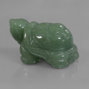 306.71 карата, натуральный Зеленый Авантюрин, Необычная форма, Непрозрачный