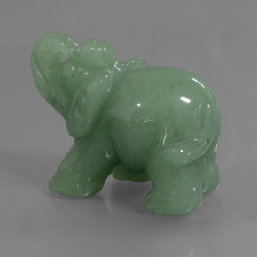 247.87 карата, натуральный Зеленый Авантюрин, Необычная форма, Непрозрачный