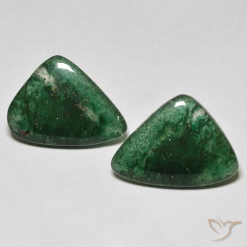 10.03 карата, натуральный Ярко-зеленый Авантюрин, Необычная форма, Полупрозрачный