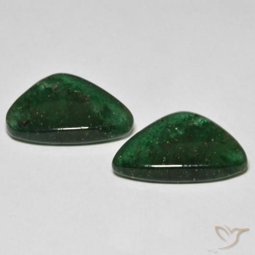 10.03 карата, натуральный Ярко-зеленый Авантюрин, Необычная форма, Полупрозрачный