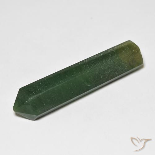 26.19ct Натуральный Темно-зеленый Авантюрин, причудливая, Непрозрачный