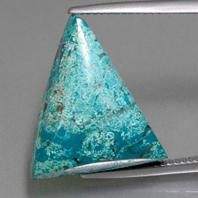 14.55 карата, натуральный Синий различных оттенков Лазурит, Триллион, Непрозрачный